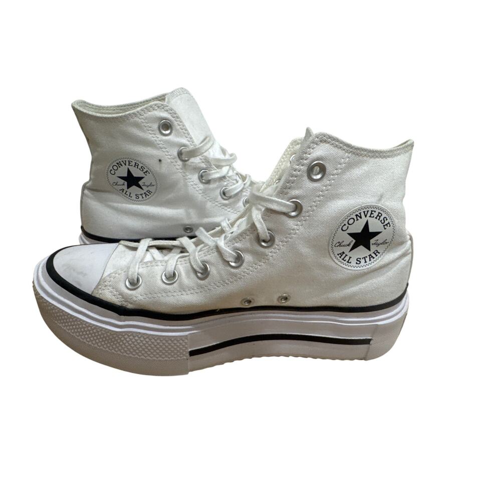 CONVERSE CHUCK TAYLOR‎ ALL STAR PLATFORM HIGH TOP SNEAKERS UNISEX WOMENS 9.5